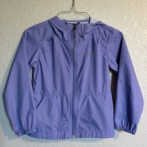 Girls Columbia Rain Jacket Size XS (6/6X)
